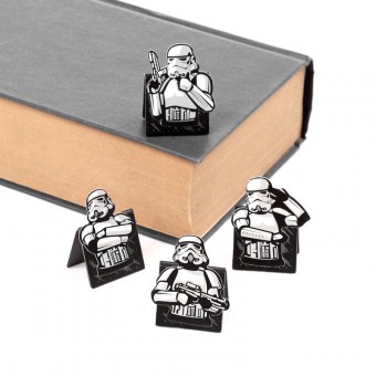 Set Marcapaginas Stormtrooper Star Wars