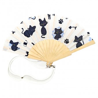 Abanico Gato Negro surtido