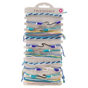 Pulsera Boho olas azules surtido