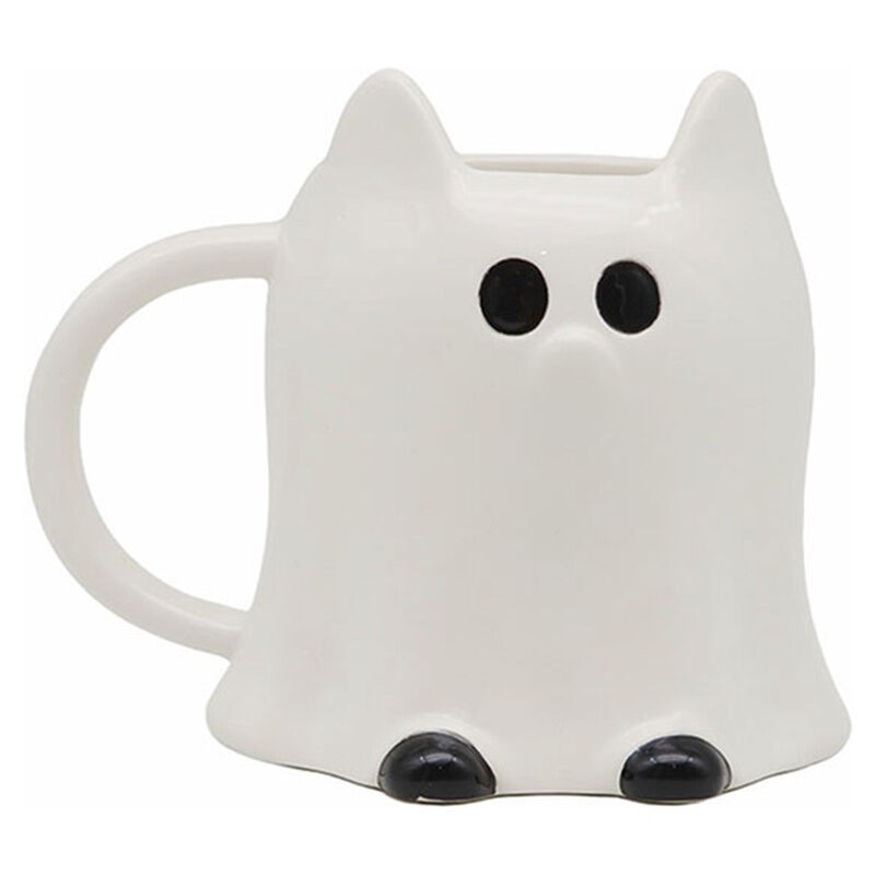 Taza Gato Fantasma Spooky Espeluznante