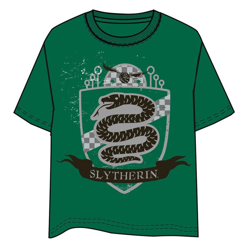 Camiseta Slytherin Harry Potter adulto