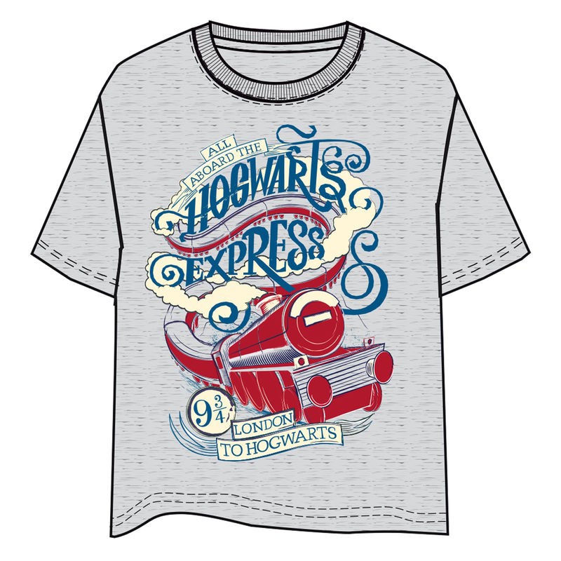 Camiseta Hogwarts Express Harry Potter adulto