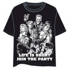 Camiseta Party Batman DC Comics adulto