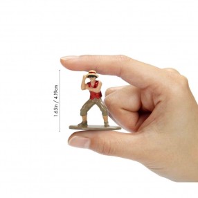 Figura sobre sorpresa metalfigs One Piece 4cm surtido