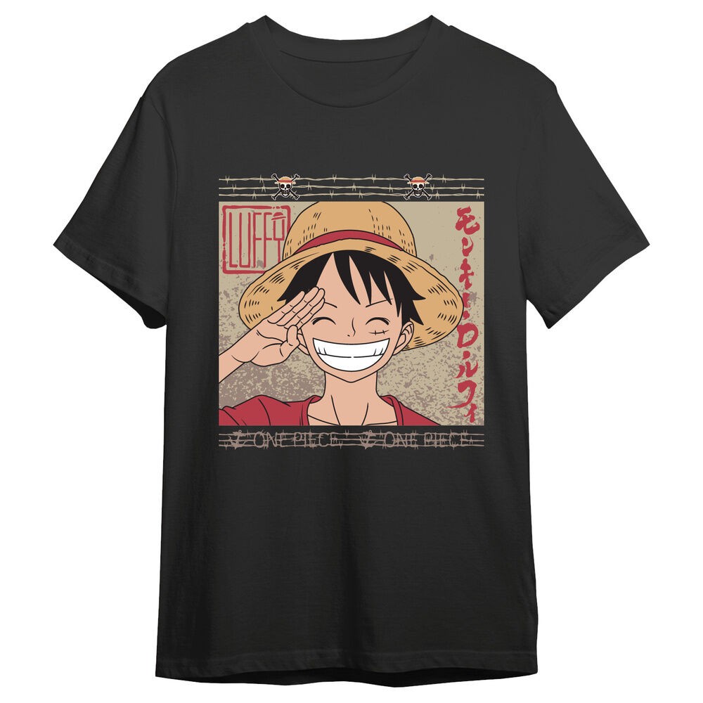 Camiseta Monkey D. Luffy One Piece adulto