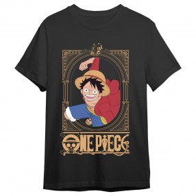 Camiseta Monkey D. Luffy Attack One Piece adulto