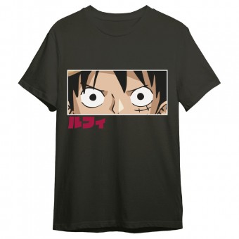 Camiseta Monkey D. Luffy Eyes One Piece adulto
