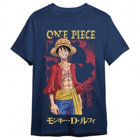 Camiseta Monkey D. Luffy One Piece adulto