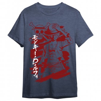Camiseta Monkey D. Luffy One Piece adulto