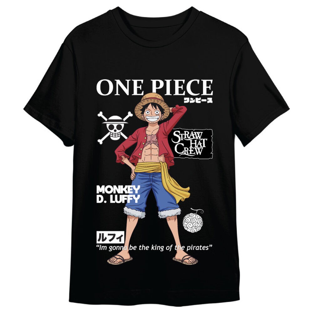 Camiseta Monkey D. Luffy One Piece adulto