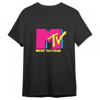 Camiseta Logo MTV adulto
