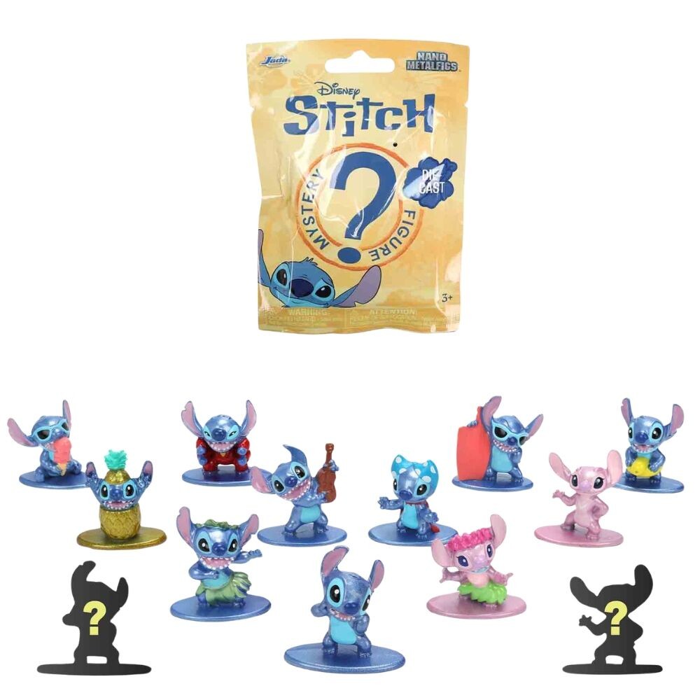 Figura sobre sorpresa metalfigs Stitch Disney 4cm surtido