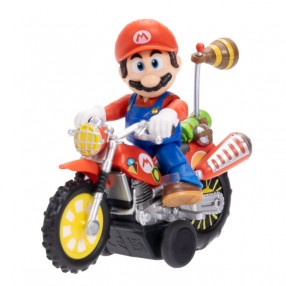 Figura + vehiculo Mario & Luigi Super Mario Galaxy Movie Super Mario Bros surtido
