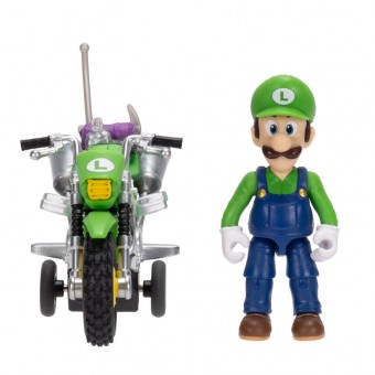 Figura + vehiculo Mario & Luigi Super Mario Galaxy Movie Super Mario Bros surtido