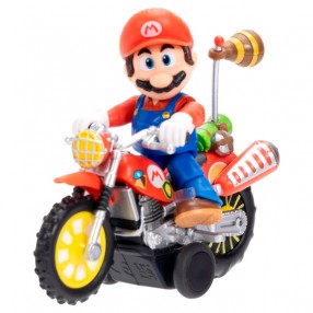 Figura + vehiculo Super Mario Galaxy Movie Super Mario Bros