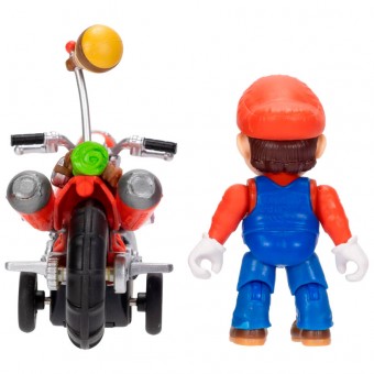 Figura + vehiculo Super Mario Galaxy Movie Super Mario Bros