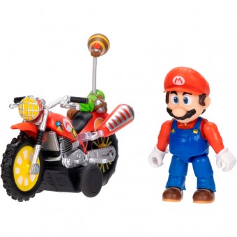 Figura + vehiculo Super Mario Galaxy Movie Super Mario Bros