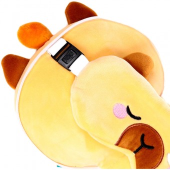 Almohada viaje antifaz Relaxeazzz Duke Capibara