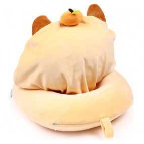 Almohada viaje capucha Duke El Capibara Hoodeazzz