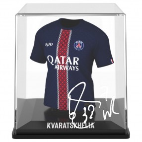 Figura Mini Camiseta Kvaratskhelia PSG