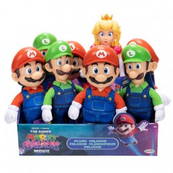 Super Mario Galaxy Movie Peluche (8pz) Assortiti 25cm