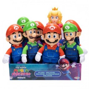 Super Mario Galaxy Movie Peluche (8pz) Assortiti 25cm