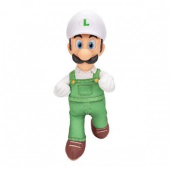 Super Mario Galaxy Movie Peluche Jumbo Luigi 35cm