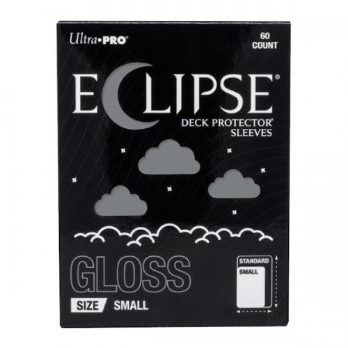 Eclipse Deck Protector Sleeves Small Gloss Smoke Grey U-PRO