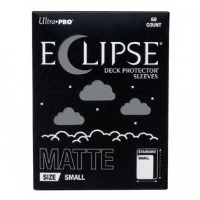 Eclipse Deck Protector Sleeves Small Matte Smoke Grey U-PRO