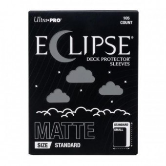 Eclipse Deck Prot Sleeves ST Matte Smoke Grey U-PRO
