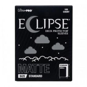 Eclipse Deck Prot Sleeves ST Matte Smoke Grey U-PRO