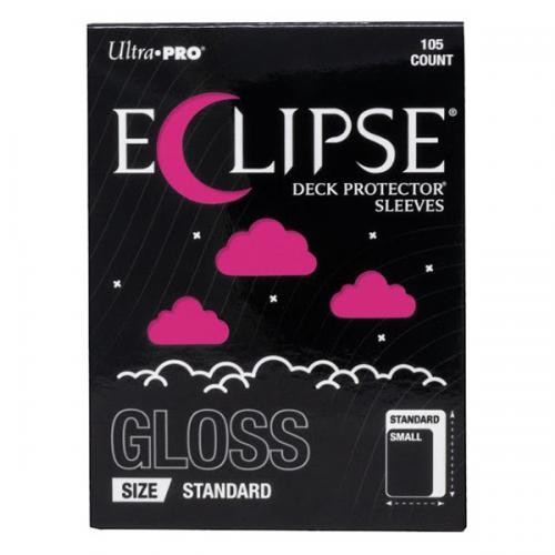 Eclipse Deck Prot Sleeves ST Gloss Hot Pink U-PRO
