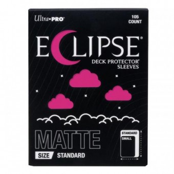 Eclipse Deck Prot Sleeves ST Matte Hot Pink U-PRO