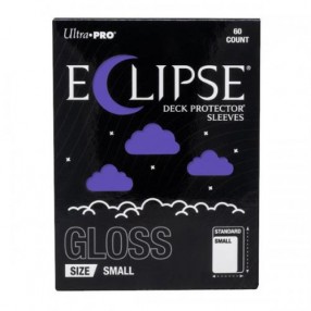 Eclipse Deck Prot Sleeves Small Gloss Royal Purple U-PRO