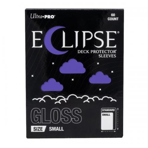Eclipse Deck Prot Sleeves Small Gloss Royal Purple U-PRO