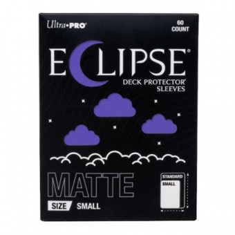 Eclipse Deck Prot Sleeves Small Matte Royal Purple U-PRO