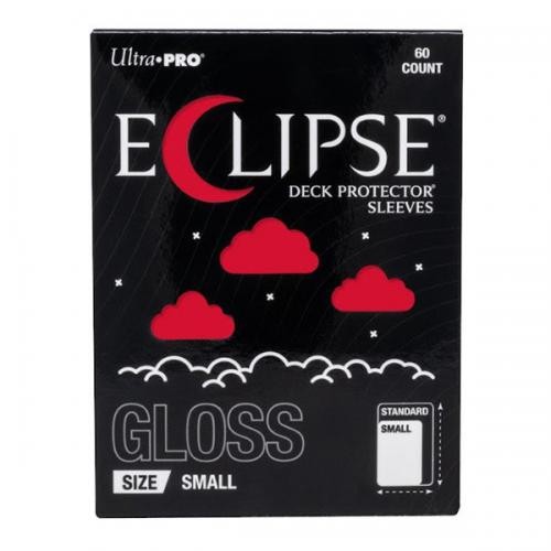 Eclipse Deck Prot Sleeves Small Gloss Apple Red U-PRO