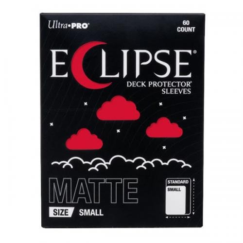 Eclipse Deck Prot Sleeves Small Matte Apple Red U-PRO