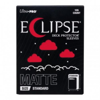 Eclipse Deck Prot Sleeves ST Matte Apple Red U-PRO