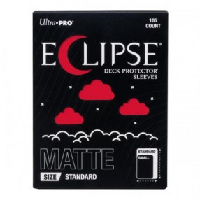 Eclipse Deck Prot Sleeves ST Matte Apple Red U-PRO