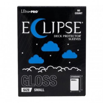 Eclipse Deck Prot Sleeves Small Gloss Pacific Blue U-PRO