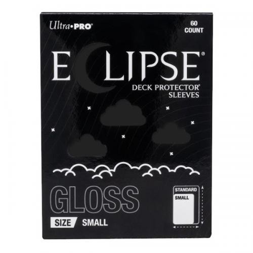 Eclipse Deck Prot Sleeves Small Gloss Jet Black U-PRO