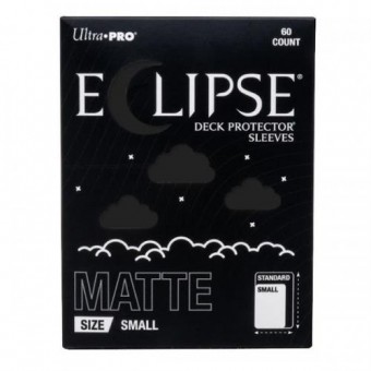 Eclipse Deck Prot Sleeves Small Matte Jet Black U-PRO