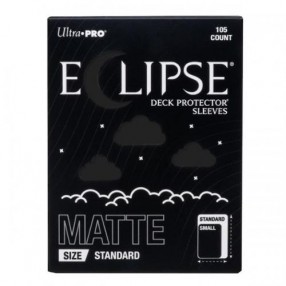 Eclipse Deck Prot Sleeves ST Matte Jet Black U-PRO