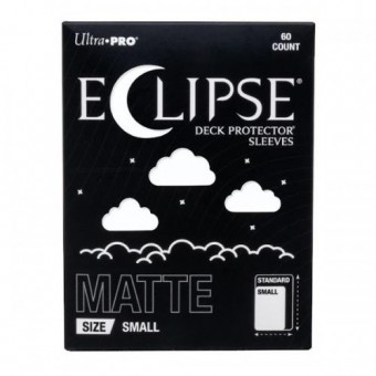 Eclipse Deck Prot Sleeves Small Matte Artic White U-PRO