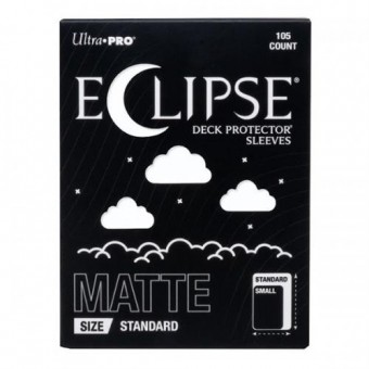 Eclipse Deck Prot Sleeves ST Matte Artic White U-PRO