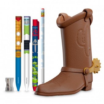 Pixar Toy Story Portapenne Set Scrittura: Stivale Woody