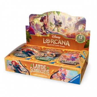 Lorcana Box 24 Buste: Lande Sconosciute ENG
