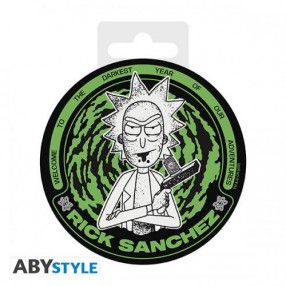 Rick and Morty Sottobicchiere Ceramica: Rick Sanchez 10cm