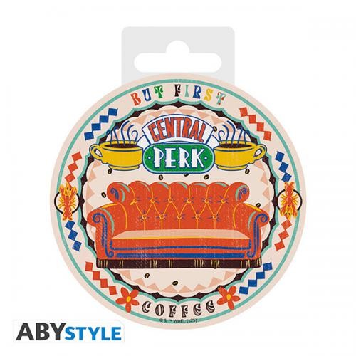 Friends Sottobicchiere Ceramica: Central Perk Vibes 10cm